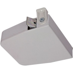 Enrouleur pivotant à appliquer 6m blanc pour sangle de 22mm / pce