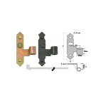 Pentures en T coudées HGD...