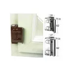 Vormann Brown Tilt Security Lock for Doors and Windows / pc