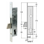 Gâche pour pêne dormant / pce