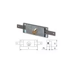 Serrures de volet roulant Cisa 41210 / pce