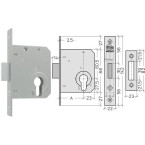 PZ cilinder nachtschoot...