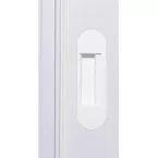 Gâche réglable blanc pour serrure magnétique AGB Polaris 2XT / pce