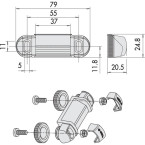 Adjustable Strike Plate -8...