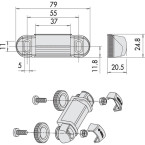 Verstelbare sluitplaat van...