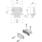 Cisa zwart verstelbare...