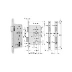 Serrure DIN standard BKS...