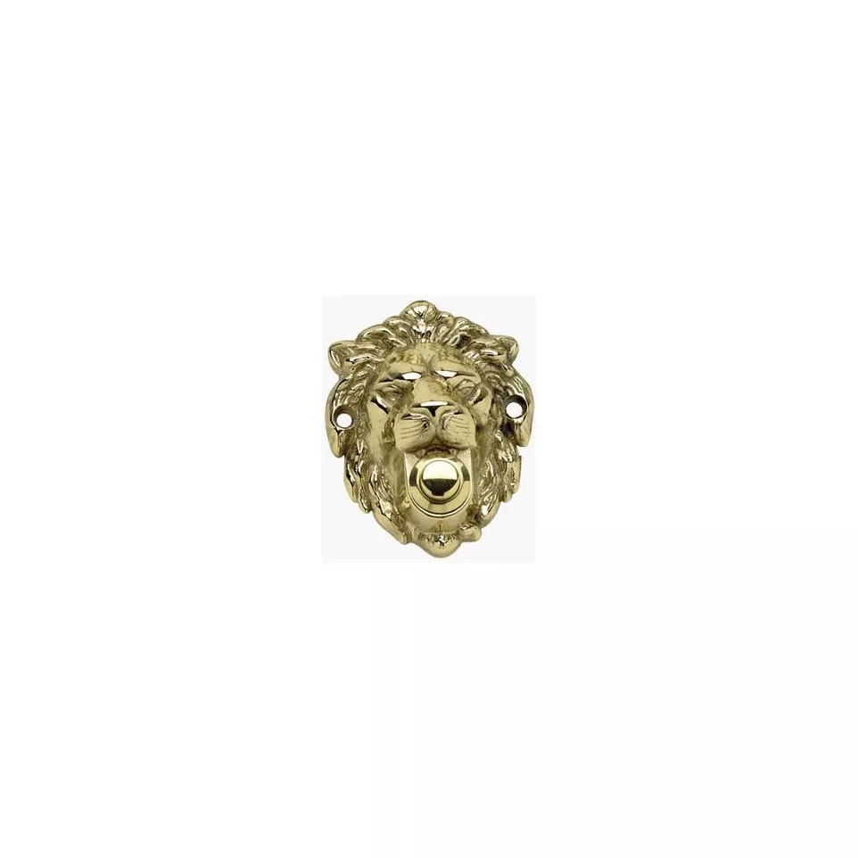 Sonnette tête de lion laiton bronze /...