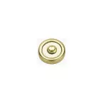 Polished Brass Smooth Round Doorbell per piece