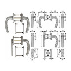 Garniture porte balcon...