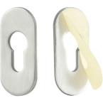 Entrée ovale en inox PZ 3mm...