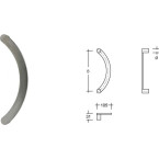 Deurtrekker h=31mm (luik)...