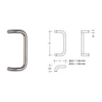 Offset Door Pull Bent...