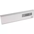 Entrée de lettres Albo 505 laqué blanc avec porte étiquette / pce