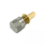 Cartel inox vergrendelknop voor No-Ha mini WC slot / pce