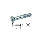 Metric DIN 7991 Zinc Plated Steel Hexagon Socket Countersunk Head Screws M10 x 30mm Pack of 200