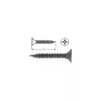 Black Phosphate Drywall Screws Countersunk Head (PH) Ø3.5x25mm / 1000pcs