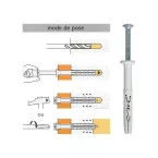 Spit HIT M8 plug 100-132mm / 50pce