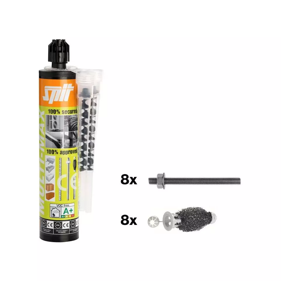 Kit fixation chimique Spit Multi-Max...