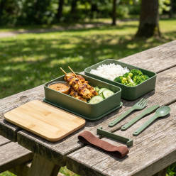 Satay vert  boîte lunch 