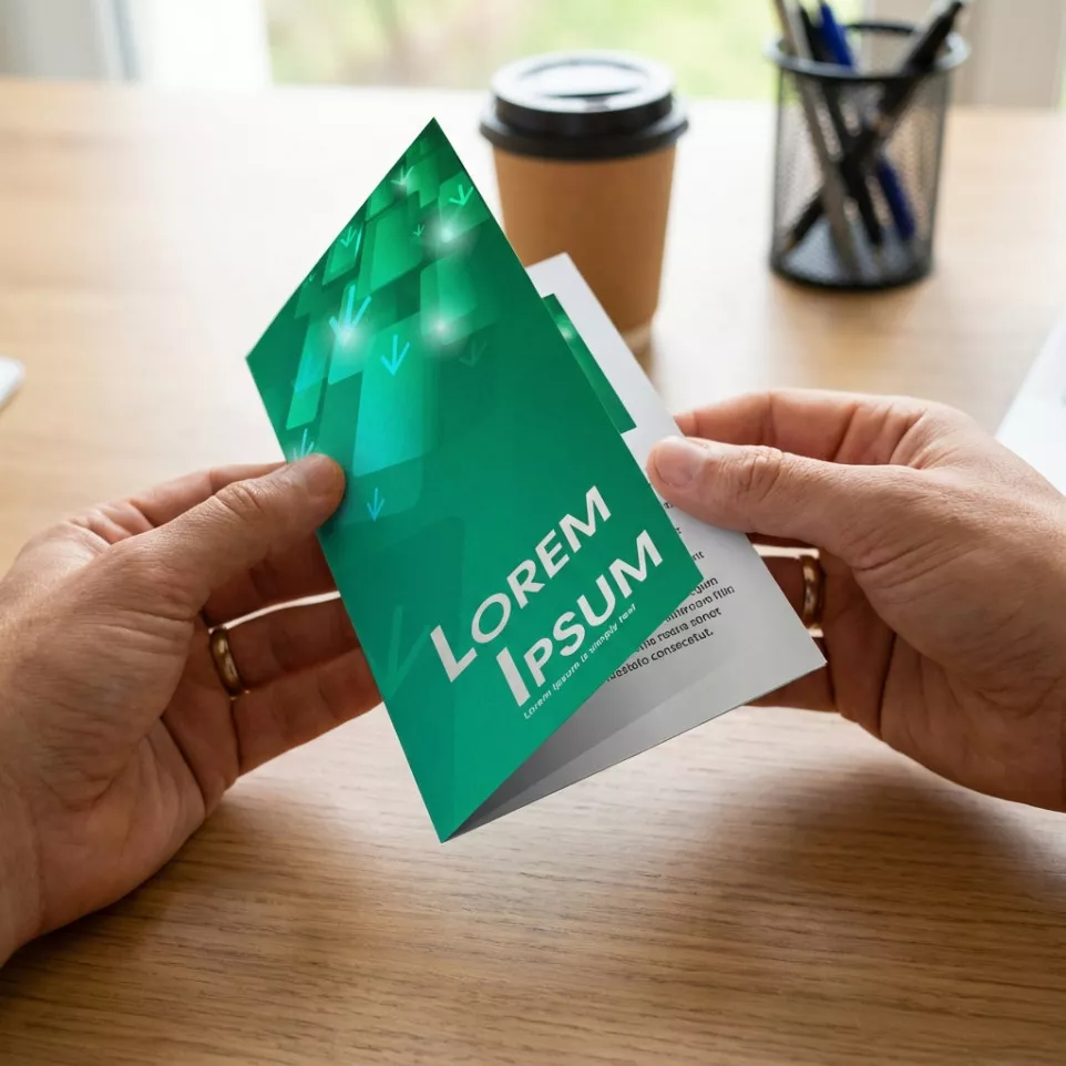 Folders 1 laag A5 dubbelzijdig