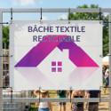 Polyester fabric banner