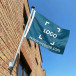 Facade flagpole