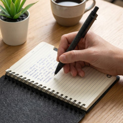 Balsamea zwart  notebook 