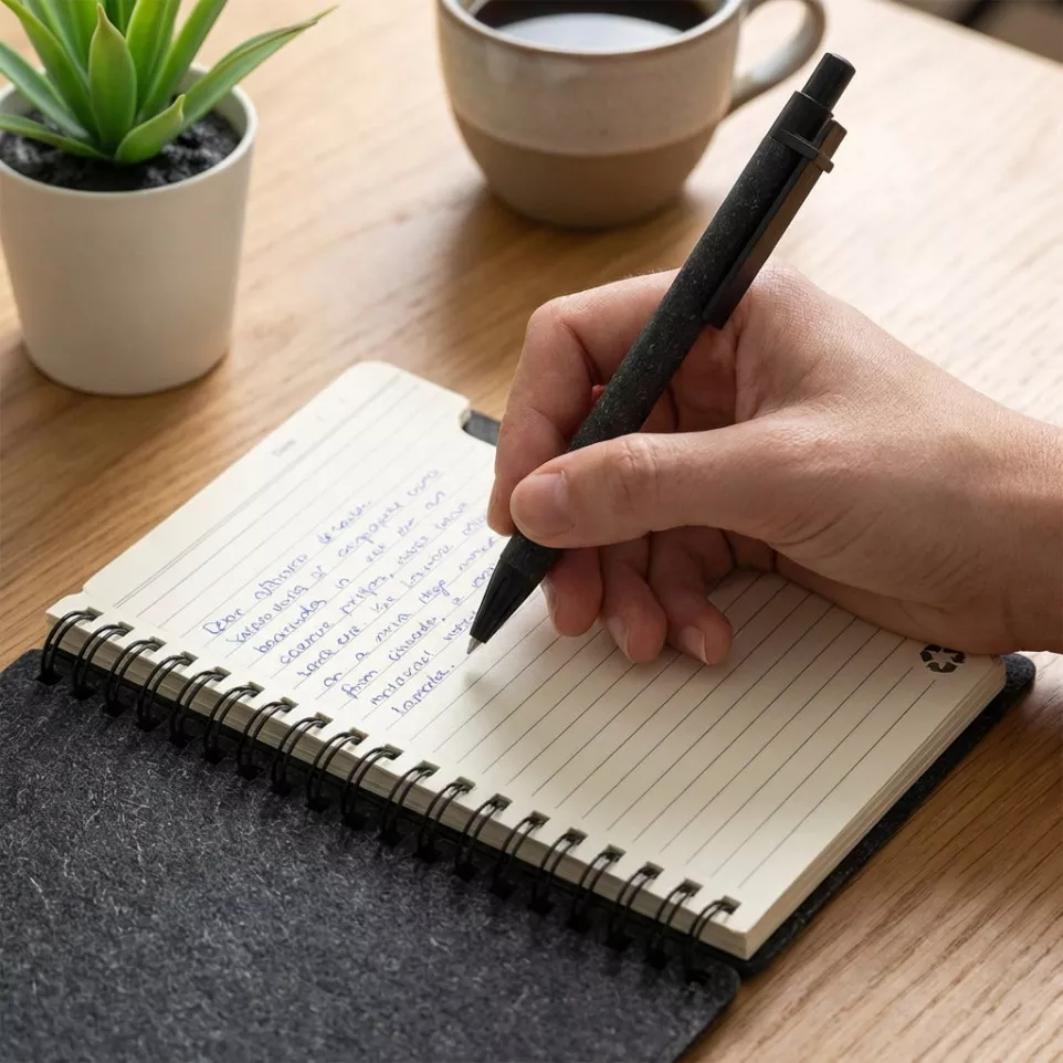 Balsamea zwart  notebook 