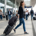 Donau Travel rugzak Amsterdam, 35 l, 17 inch, zwart