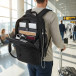 Donau Travel rugzak Warsaw, 23 l, 15,6 inch, zwart