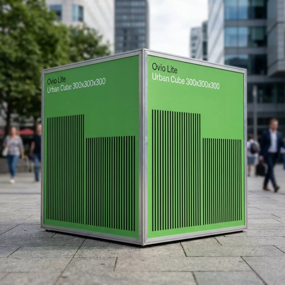 Cube Urbain OVIO 300x300x300