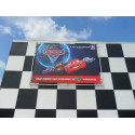 Banner sign ready to mount 500 x 200 cm