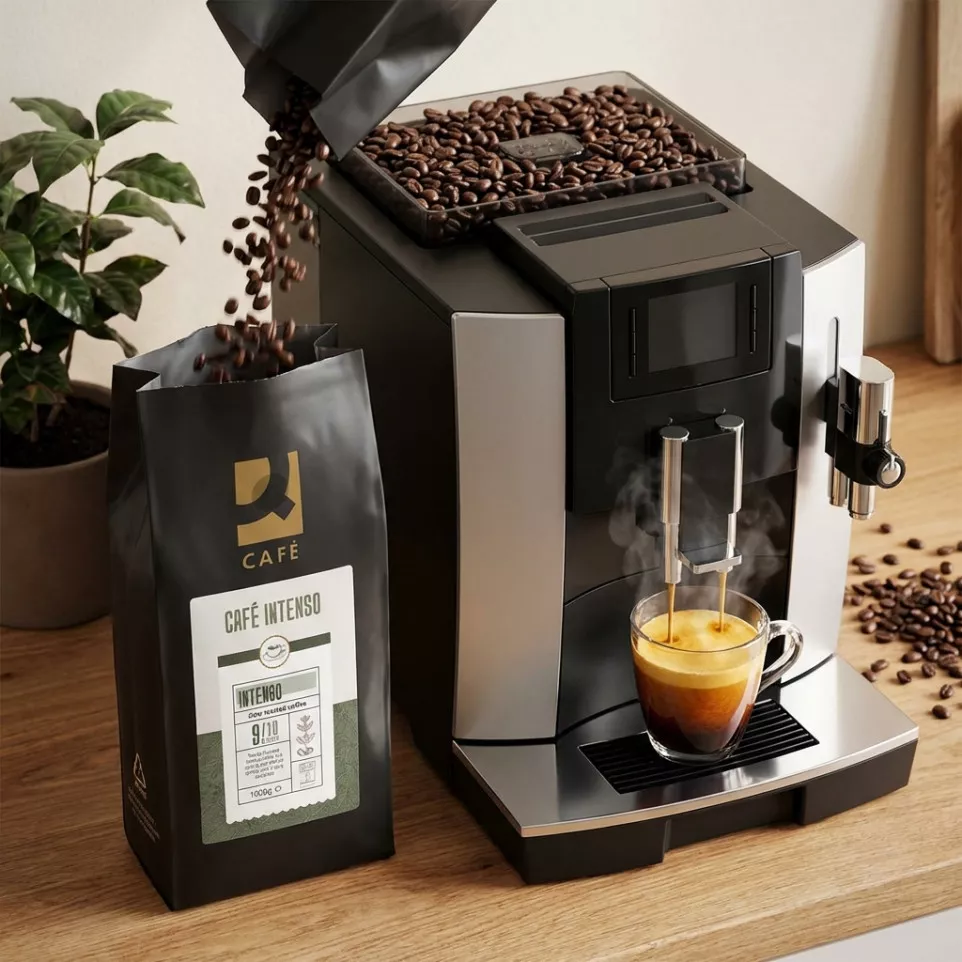 Q-CONNECT koffiebonen Café Intenso,...