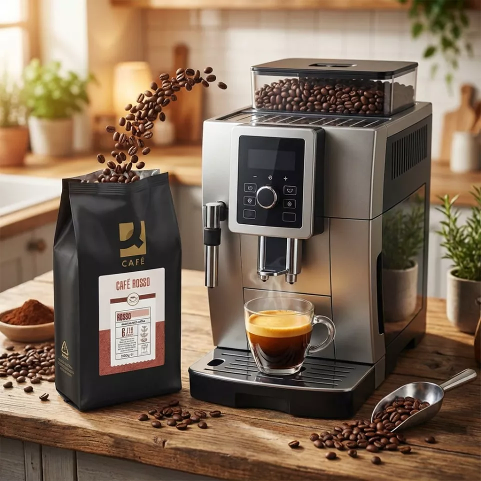 Q-CONNECT grains de café Café Rosso,...