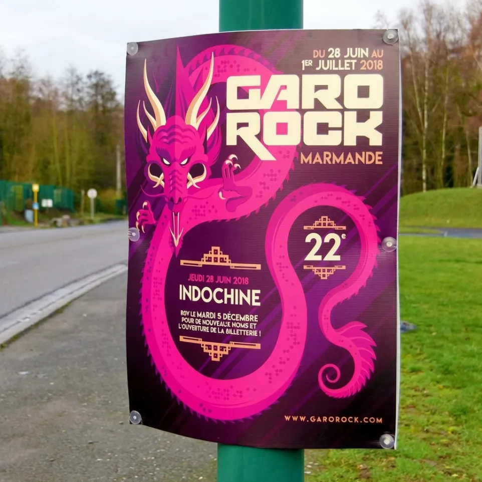 afdekplaat voor reclamepalen