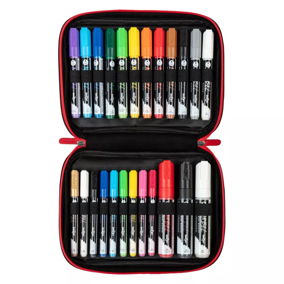 Marbel tas 24 markers-/ St.