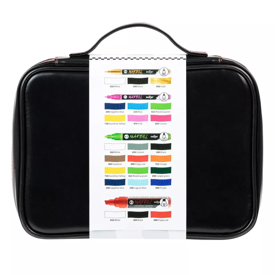 MARBEL CASE 24 MARKERS-/ Pc.