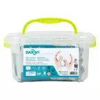 DARWI Pack Scolaire de 7 pains de pâte à modeler auto-durcissante 500g CLASSIC/ Pce