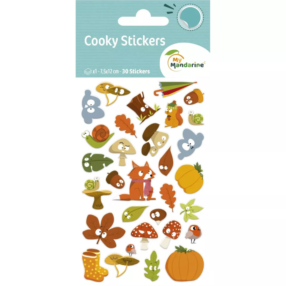 Cooky, Sach 1pl 7,5x12cm, Automne/ Pce