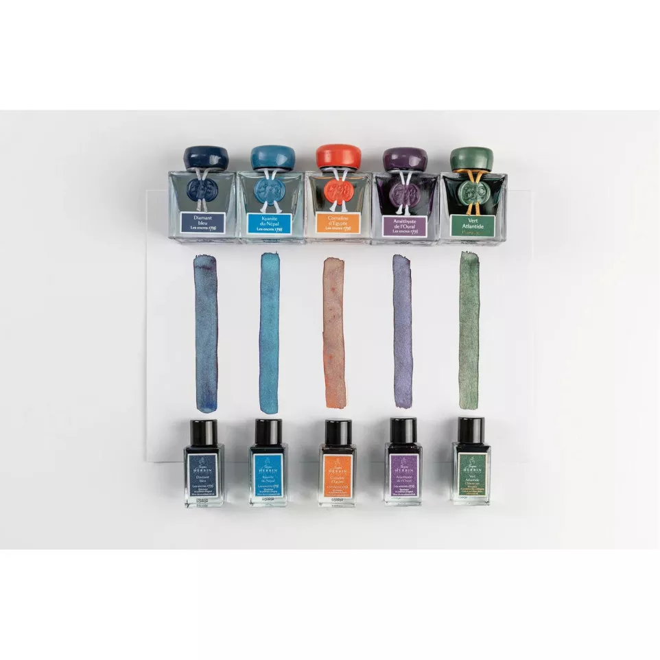 Encre 1798 à paillettes argentées...