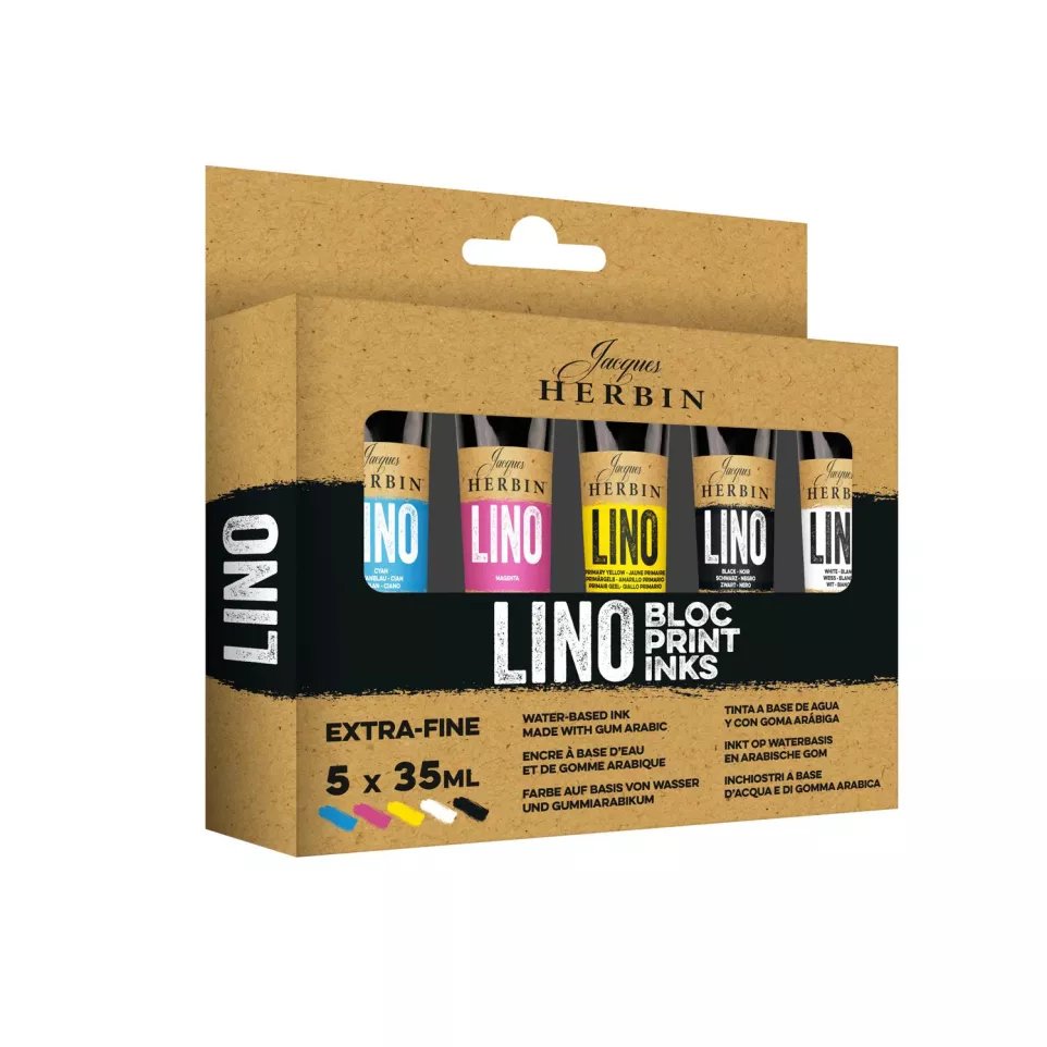 Linol set 5x35ml Primaries-/ Pc.