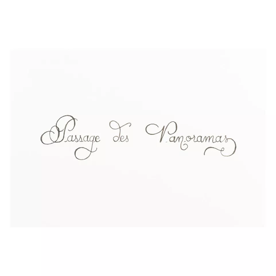 Schrijfinkt Passage-des Panoramas...