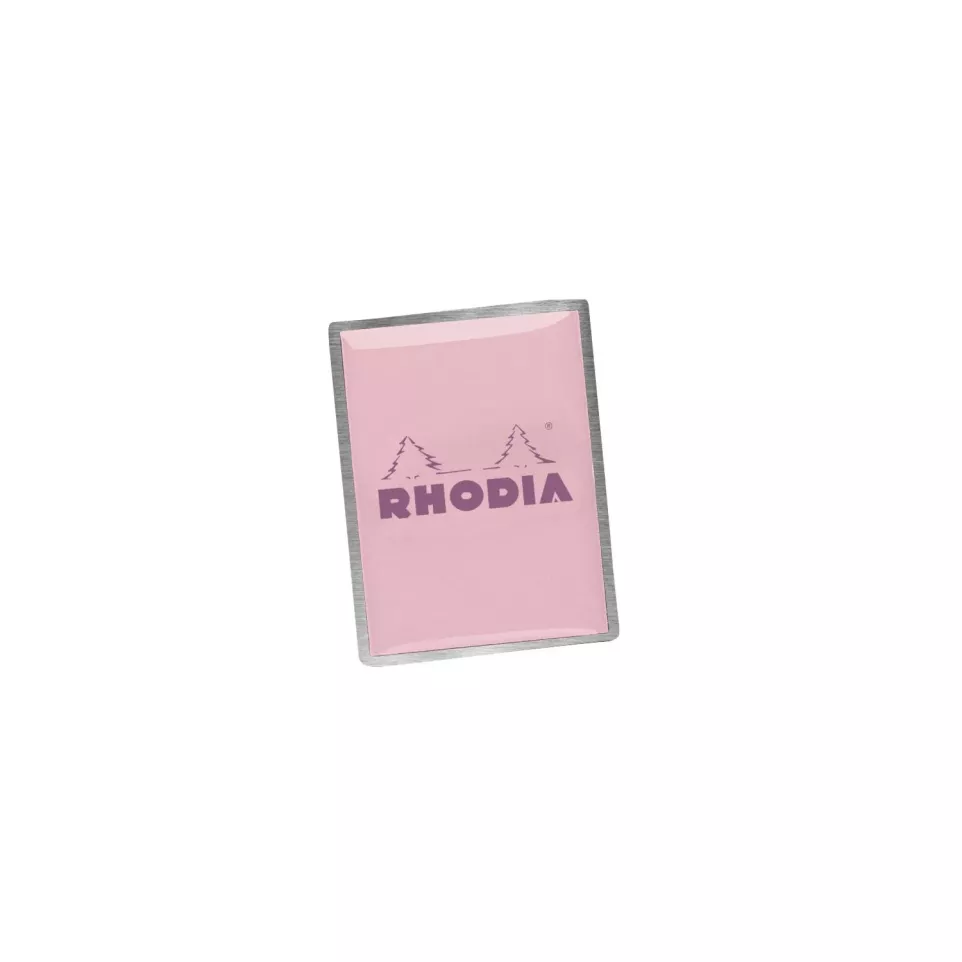 Rhodia Pin's COULEURS ROSE 2x2,6/ Pce
