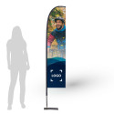 Feather Flag XS - 2m
