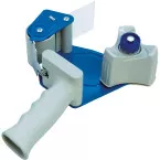 DONAU Packing Tape Dispenser Metal For Rolls Up To 50 mm Blue-Grey