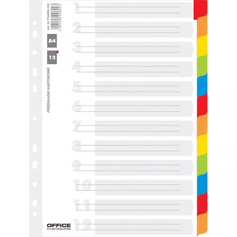 OFFICE products intercalaires, A4,...