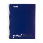OFFICE products cahier à reliure spirale, A5, 80 feuilles, ligné