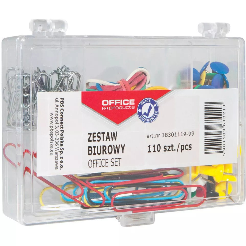 OFFICE products office set, 110 pièces