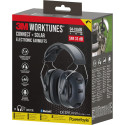 3M WorkTunes Connect and Solar Wireless Hearing Protector with Bluetooth Technology
